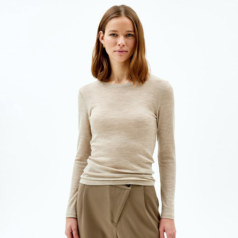 Wool Long Sleeve Wmn, , hi-res